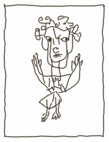 Paul Klee, Angelus Novus, 1920.